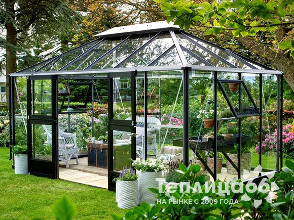 Теплица Juliana Grand Oasis Aluminium (13,0 м²)